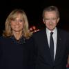 Bernard Arnault et sa femme à la soirée des 80 ans d'Air France, à Paris, le 7 octobre 2013.