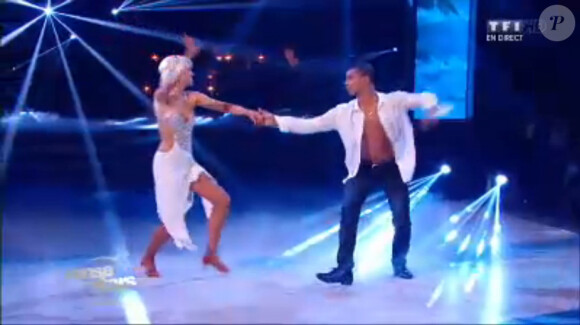 Brahim Zaibat et Katrina Patchett - Troisième prime de "Danse avec les stars 4" sur TF1. Le 12 octobre 2013.