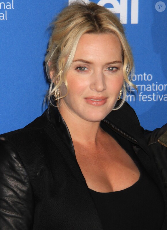 Kate Winslet enceinte à Toronto le 7 septembre 2013.