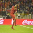 Stromae a contribué à la fête pour la qualification de la Belgique au Mondial 2014 au Brésil en chantant trois titres lors du match contre le Pays de Galles au Stade Roi Baudouin le 15 octobre 2013