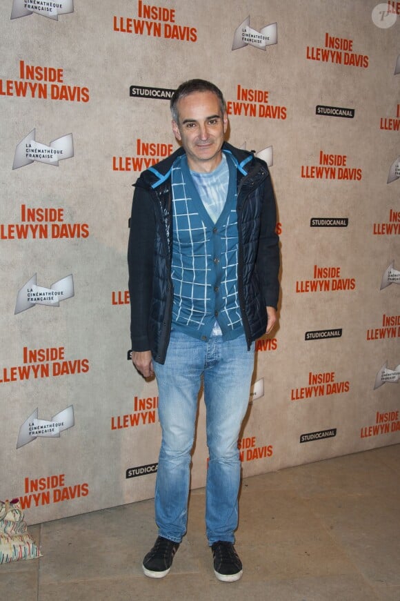 Olivier Assayas à la première d'Inside Llewyn Davis à Paris, le 16 octobre 2013.