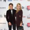 Oliver Cheshire et Pixie Lott à la soirée "Attitude Magazine Awards" à Londres, le 15 octobre 2013.