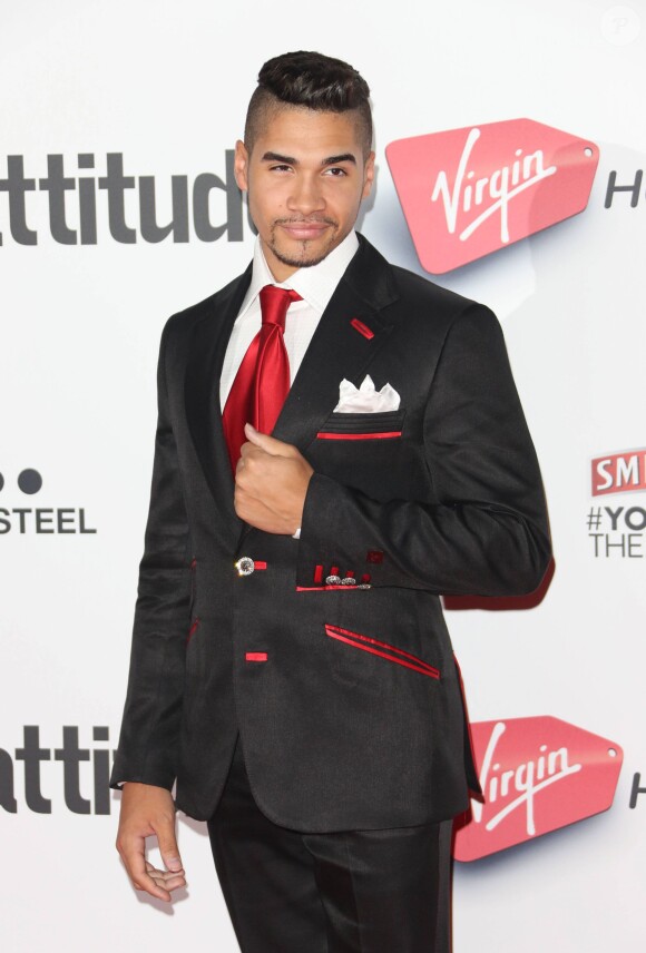 Louis Smith à la soirée "Attitude Magazine Awards" à Londres, le 15 octobre 2013.