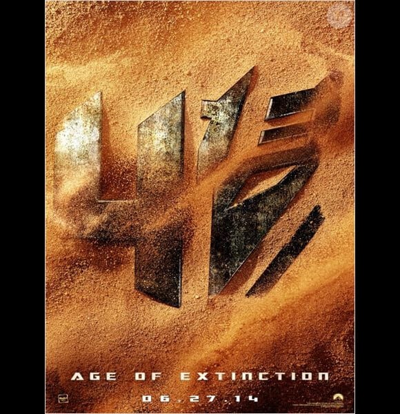 Affiche teaser du film Transformers : L'Age de l'extinction, réalisé par Michael Bay
