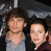 Tom Welling et Jamie White à Los Angeles, le 14 décembre 2003.