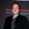 Le réalisateur Quentin Tarantino lauréat du Prix Lumière 2013 le 18 octobre 2013 à Lyon.