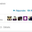 Le tweet de Nabilla près le buzz de la culotte, le 22 octobre 2013