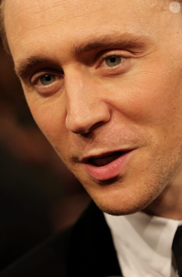 Tom Hiddleston lors de l'avant-première du film "Thor: Le Monde des ténèbres", au Grand Rex à Paris, le 23 octobre 2013.