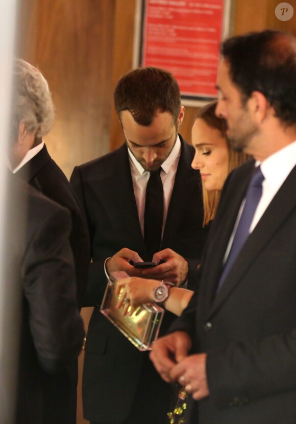 Benjamin Millepied lors de l'avant-première du film "Thor: Le Monde des ténèbres", au Grand Rex à Paris, le 23 octobre 2013.