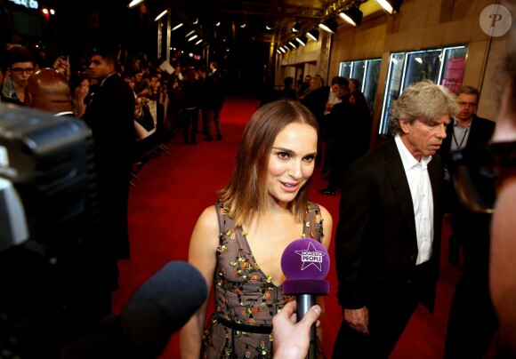 Natalie Portman lors de l'avant-première du film "Thor: Le Monde des ténèbres", au Grand Rex à Paris, le 23 octobre 2013.