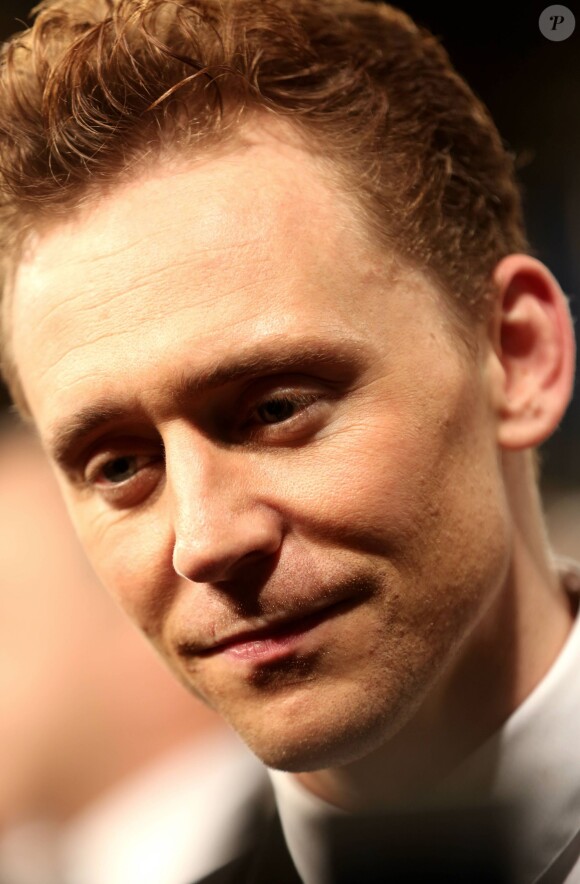 Tom Hiddleston lors de l'avant-première du film "Thor: Le Monde des ténèbres", au Grand Rex à Paris, le 23 octobre 2013.