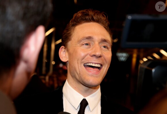 Tom Hiddleston lors de l'avant-première du film "Thor: Le Monde des ténèbres", au Grand Rex à Paris, le 23 octobre 2013.