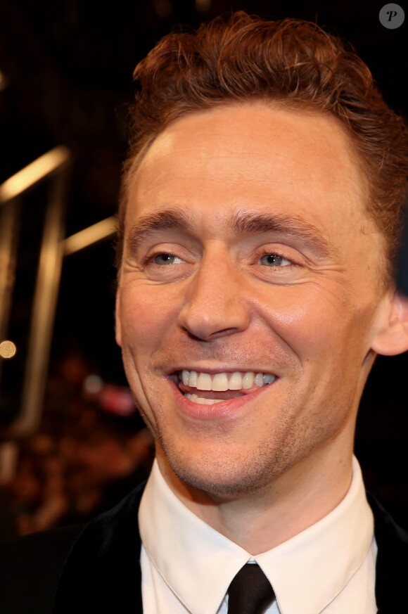 Tom Hiddleston lors de l'avant-première du film "Thor: Le Monde des ténèbres", au Grand Rex à Paris, le 23 octobre 2013.