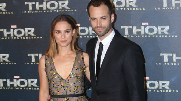 Natalie Portman : Une maman amoureuse avec son mari, heureuse à Paris pour Thor