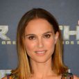 Natalie Portman à la première de Thor: Le Monde des Ténèbres au Grand Rex à Paris, le 23 octobre 2013.