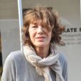 Jane Birkin - Vernissage de l'exposition "Point of View" de Kate Barry à Paris le 26 septembre 2013.