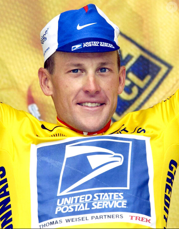 Lance Armstrong en juillet 2002 sur le Tour de France.