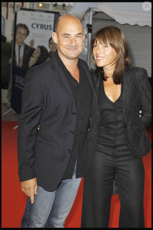 Bernard Campan et son épouse Anne au festival de Deauville 2010