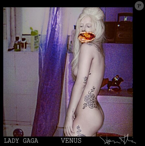 Lady Gaga - pochette du single "Venus" signée Steven Klein - extrait de l'album ARTPOP, le 11 novembre dans les bacs.