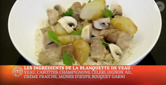 Revisiter les plats traditionnels français : telle est la première épreuve du soir (épisode 5 de MasterChef saison 4 - diffusé le vendredi 25 octobre 2013 sur TF1).