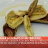 Le dessert de Frédéric à base de bananes (épisode 5 de MasterChef saison 4 - diffusé le vendredi 25 octobre 2013 sur TF1).