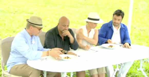 Le jury de MasterChef au grand complet (épisode 5 de MasterChef saison 4 - diffusé le vendredi 25 octobre 2013 sur TF1).