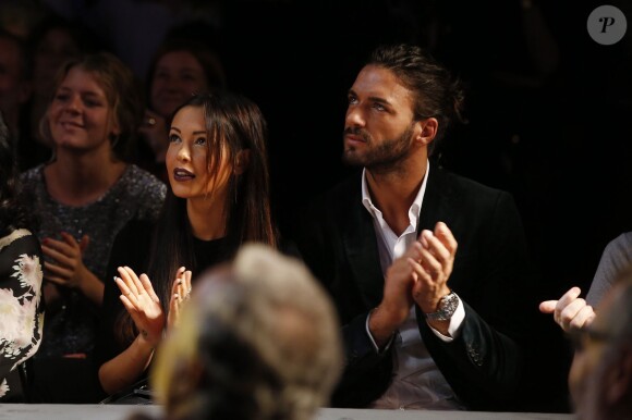 Nabilla Benattia et Thomas Vergara - People au defile de mode "Jean-Paul Gaultier", collection pret-a-porter printemps-ete 2014, au Paradis Latin a Paris. Le 28 septembre 2013  People at Jean-Paul Gaultier fashion show ready-to-wear S/S 2014 at Paradis Latin in Paris. On september 28th 201328/09/2013 - Paris