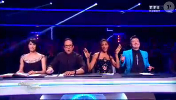 Le jury dans Danse avec les stars 4 sur TF1 le samedi 26 octobre 2013