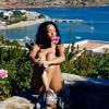 Rihanna splendide dans sa villa en Grèce