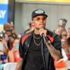 Chris Brown sur le plateau de l'émission "Today Show" à New York, le 30 août 2013.