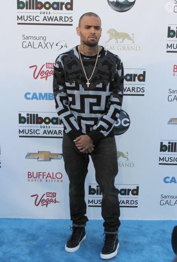 Chris Brown à la soirée "2013 Billboard Music Awards" au "MGM Grand Garden Arena" à Las Vegas, le 19 mai 2013.