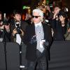 Karl Lagerfeld à Paris, le 1er octobre 2013.