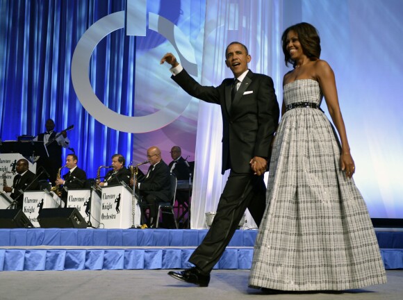 Barack Obama et Michelle Obama à Washington, le 21 septembre 2013.