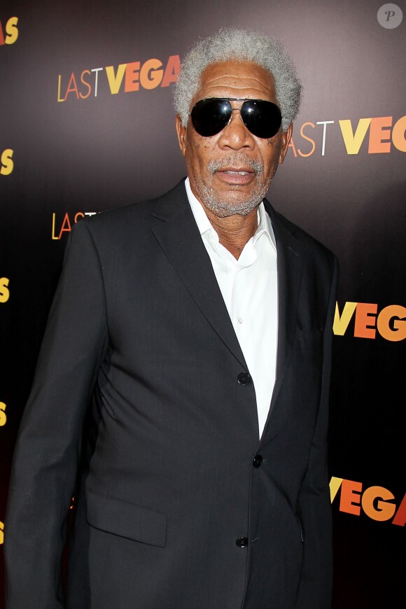 Morgan Freeman lors de la première du film Last Vegas au Ziegfeld Theatre à New York le 29 octobre 2013.
