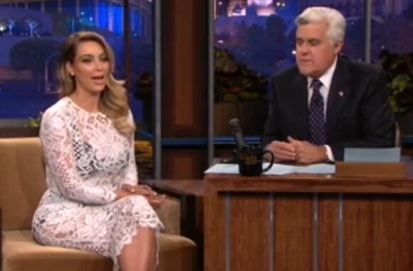 Kim Kardashian a fait sensation dans l'émission "Tonight Show With Jay Leno", le 30 octobre 2013.