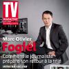Marc-Olivier Fogiel en couverture de TV Magazine