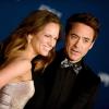 Robert Downey Jr. et sa femme Susan à la soirée du gala "LACMA 2013 Art + Film" à Los Angeles, le 2 novembre 2013.