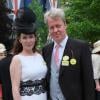 Lord Charles Spencer, frère de Lady Di, et son épouse Lady Karen à Ascot le 18 juin 2013