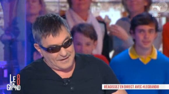 L'humoriste Jean-Marie Bigard sur le plateau du "Grand 8", sur D8, le 5 novembre 2013.