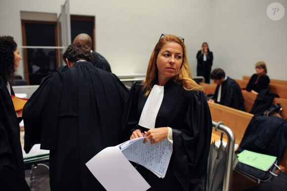 L'avocate d'Elisabeth Bost, Maitre Jacob durant le procès qui oppose Anissa Delarue à Elisabeth Bost au Tribunal de Nanterre, le 5 novembre 2013
