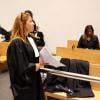 Maitre Julie Jacob (qui défend les intérêts de Melle Elisabeth Bost) au tribunal correctionnel de Nanterre, le 5 novembre 2013.