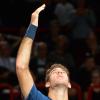 Juan Martin Del Potro lors du BNP Paribas Masters au Palais Omnisports de Paris-Bercy à Paris, le 31 octobre 2013