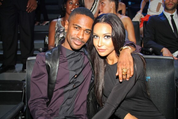 Big Sean et Naya Rivera à la soirée MTV Video Music Awards au Barclays Center de Brooklyn à New York, le 25 août 2013.