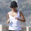 Eva Longoria fait un jogging à Malibu, le 3 novembre 2013.