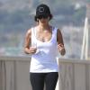 Eva Longoria fait un jogging à Malibu, le 3 novembre 2013.