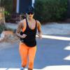 Eva Longoria fait son jogging a Hollywood Hills le 5 novembre 2013.