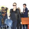Kate Upton arrive à l'aéroport de Los Angeles, le 11 novembre 2013.