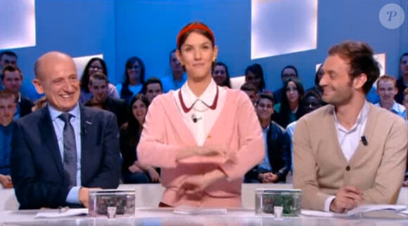 Doria Tillier s'en prend à Booba dans sa météo pour Le Grand Journal de Canal + le mardi 12 novembre 2013