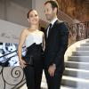 Natalie Portman et Benjamin Millepied au vernissage de l'exposition Miss Dior au Grand Palais. Le 12 novembre 2013. L'exposition se tient du 13 au 25 novembre 2013