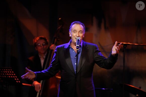 Yves Lecoq chante Trenet au New Morning à Paris le 13 novembre 2013.